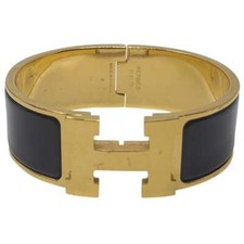 Hermès bracelets Clic Clac H black Metal