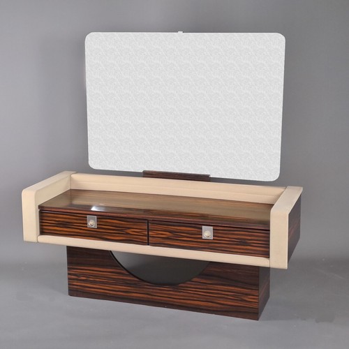Coiffeuse design placage - coiffeuse,