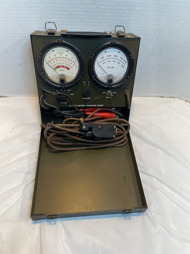 Vintage military tachometer - military,