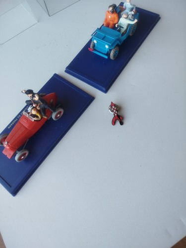 Voiture miniature tintin - miniature,