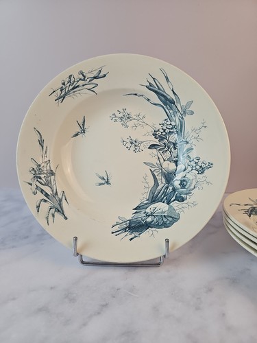 Assiettes creuses décor - assiettes,