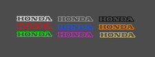 HONDA "HOLO" LOGO VINYL DECAL STICKER MANY SIZES MANY COLORS FREE SHIPPING