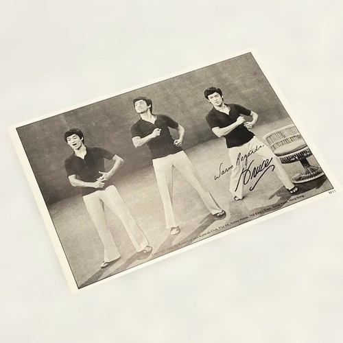 Rare photo originale bruce - rare,