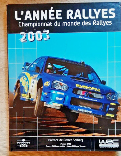 Année rallye 2003 - l'année,