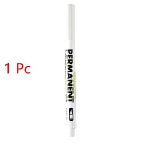 Stylo permanent marqueur - stylo, blanc
