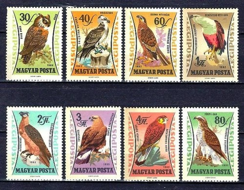 Animaux oiseaux hongrie 1962 - animaux,