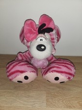 Peluche Diddlina Rose, Zebree, Ddidl, 30 Cm, RARE