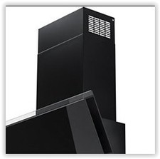 Cheminée 40/78cm hotte Verso noir Falmec KCQAN00N