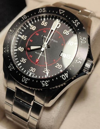 Hamilton khaki aviation - aviation, pilot