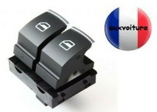 Bouton leve vitre chrome golf