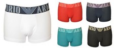 Boxer homme EMPORIO ARMANI avec logo élastique visible, sous-vêtement en coton e