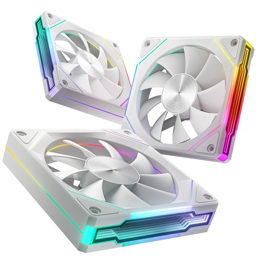Lot ventilateurs white - de,