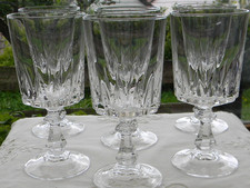 6 verres à vin rouge en