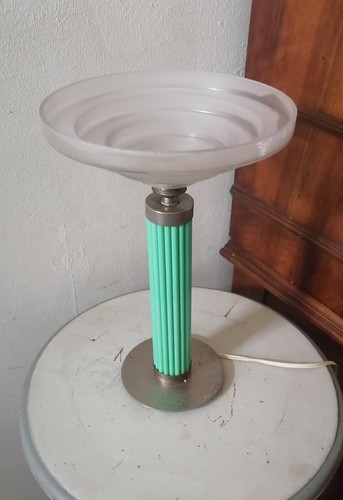 Lampe art déco moderniste - lampe,
