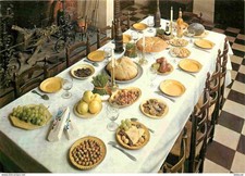Cooking recipes - table set at Château-Gombert in Marseille - Gastronomi