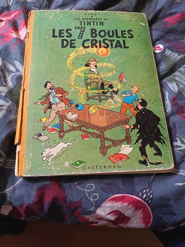 Tintin les sept boules de - :,