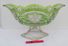 Val Saint Lambert Saint Louis 2 Tone Cut Crystal Large Shuttle Cutout?