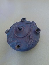 Grolle à 4 becs en bois 