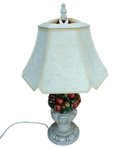 Lampe table résine - lampe, en