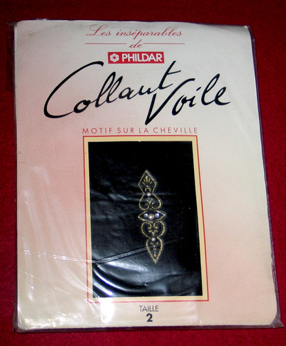 Collant fantaisie transparent