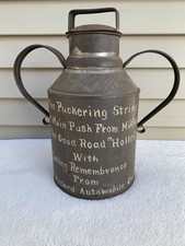 1930s MILFORD PA AUTOMOBILE CLUB NOVELTY TROPHY 222 TO 78 NR