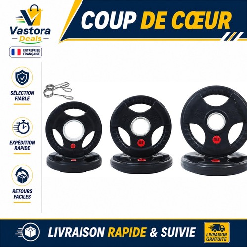 Ensemble disques poids - de,