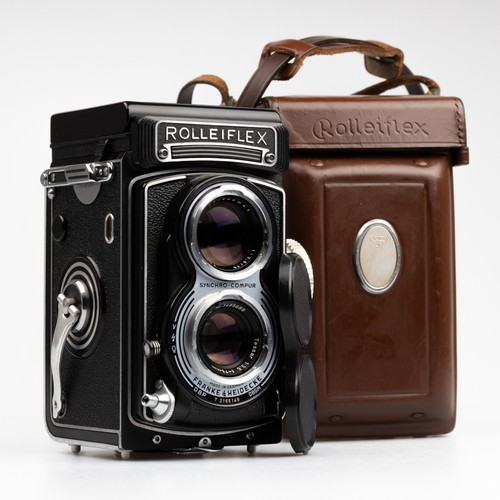 Mint serviced rolleiflex - serviced,