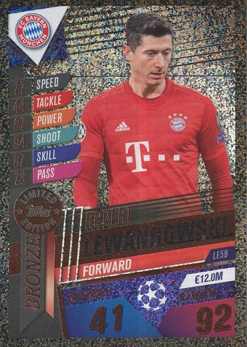 Le5b lewandowski bayern card - lewandowski,