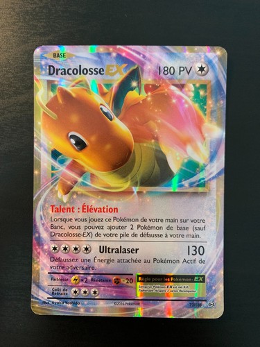 Carte pokémon dracolosse ex - carte, :