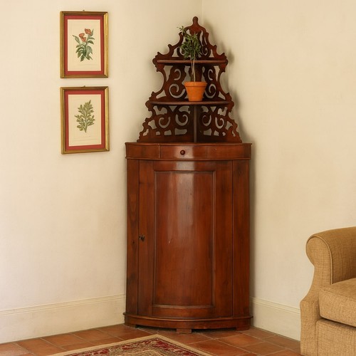 Encoignure ancienne noyer - ancienne,