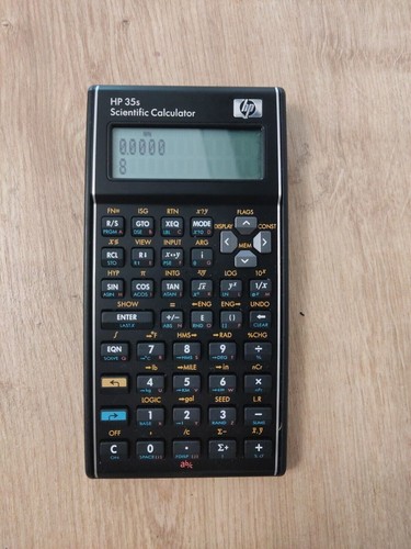 Hewlett packard 35s rpn - hewlett,