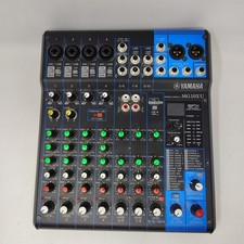 Yamaha Mg10xu 10 Mixer Effects Eq Pro Audio Compact Reverb Equalizer Untested 