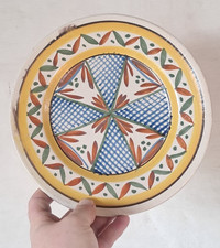 Assiette populaire Quimper 19e