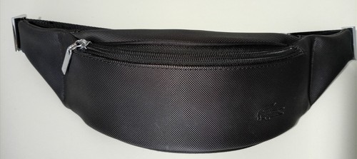 Sac banane lacoste noir pvc - banane,