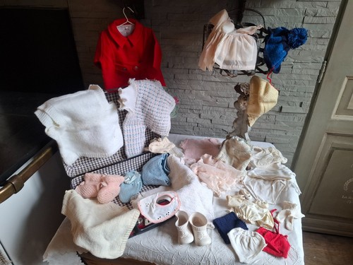 Lot vetements pour poupée - lot,