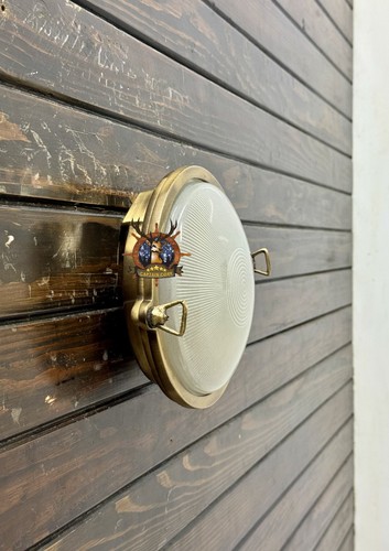 Lampe marine laiton brossé - en,