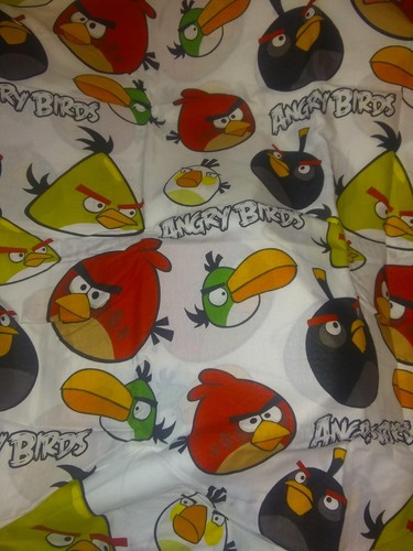 Angry birds blanket crib - angry,