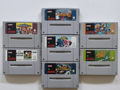 Lot jeux super - lot, nintendo
