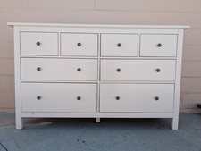IKEA Hemnes Chest of Drawers White 8 Drawers