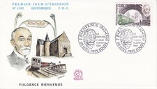 Enveloppe 1er jour 1505 1987 Métropolitain Fulgence Bienvenüe Uzel 