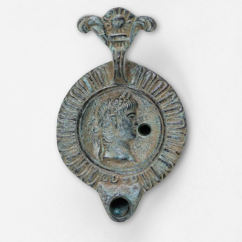Lampe huile empereur romain - huile,
