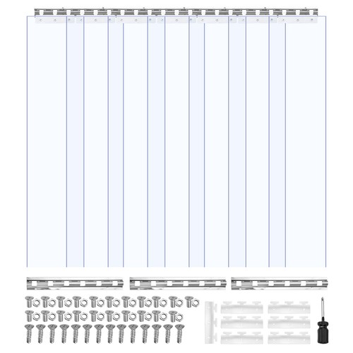 Vevor rideau bandes pvc - rideau, en