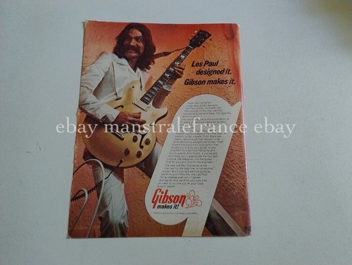 Gibson les paul guitar - les, ad