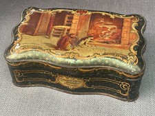 Ancienne boite tôle litho