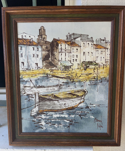 Bernard dufour huile - bernard, sur