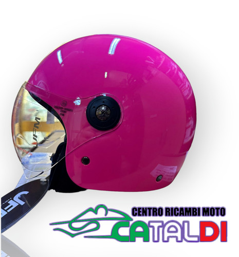 Jfm casque jet scooter - jfm, rose
