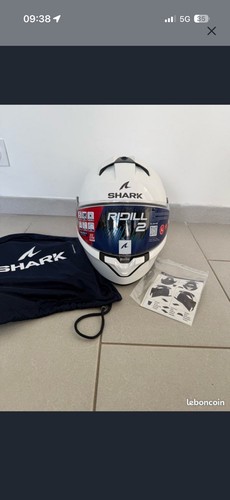 Casque moto shark ridbill - de,