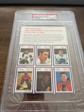 1970 Esso Power Players w/tab PSA 5 Short Print Gibbs Hillman Rutherford RARE