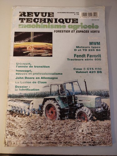 Revue technique tracteur - tracteur, fendt