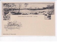 FONTAINEBLEAU: decorative panel of the golf chalet, the links - very good